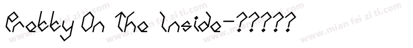 Pretty On The Inside字体转换